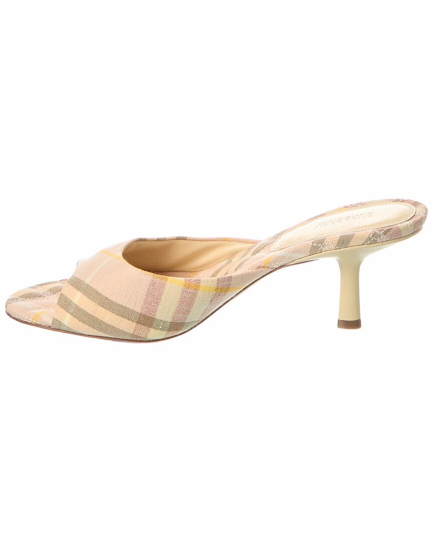 Burberry Check Linen Sandal