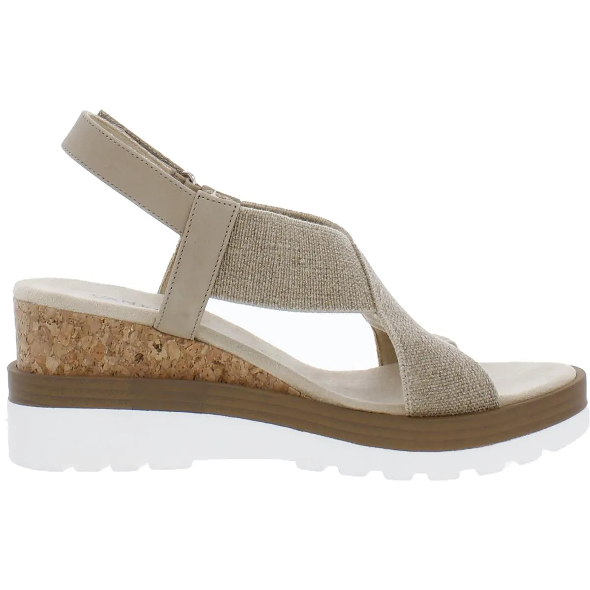 Carlin Womens Ankle Strap Wedge Espadrilles