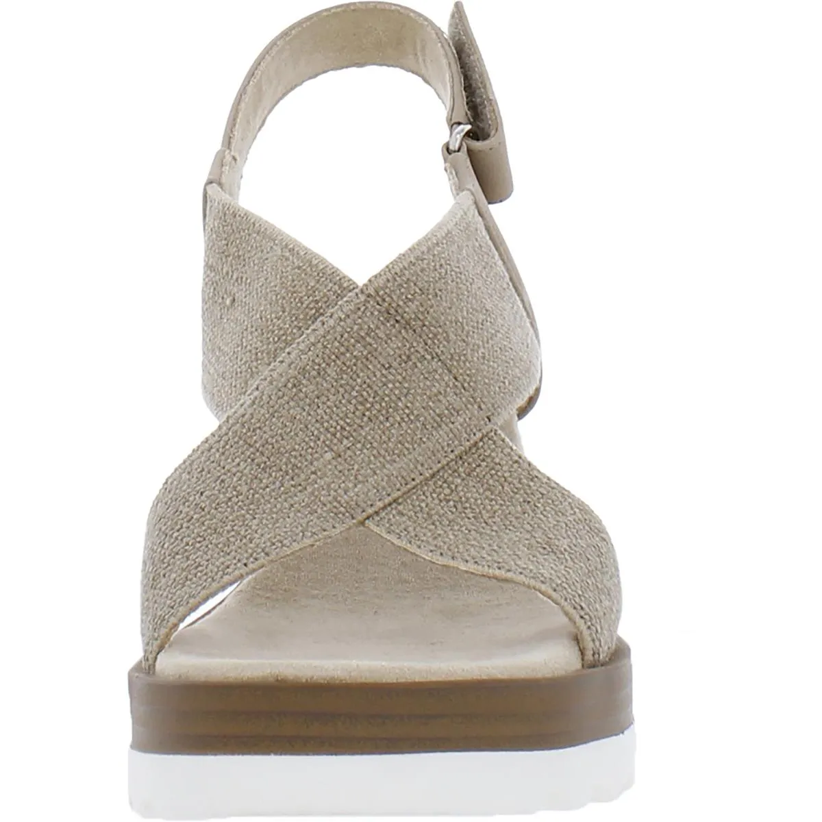 Carlin Womens Ankle Strap Wedge Espadrilles