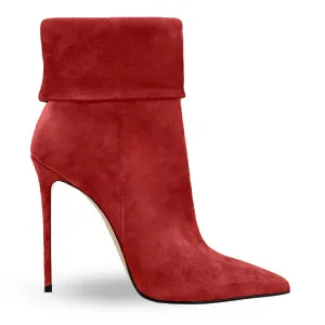 CHRISTINA RED SUEDE