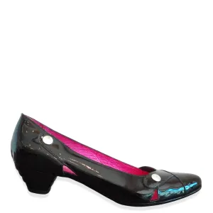 Clique - Black Patent- low heel shoe- Last pair 41!