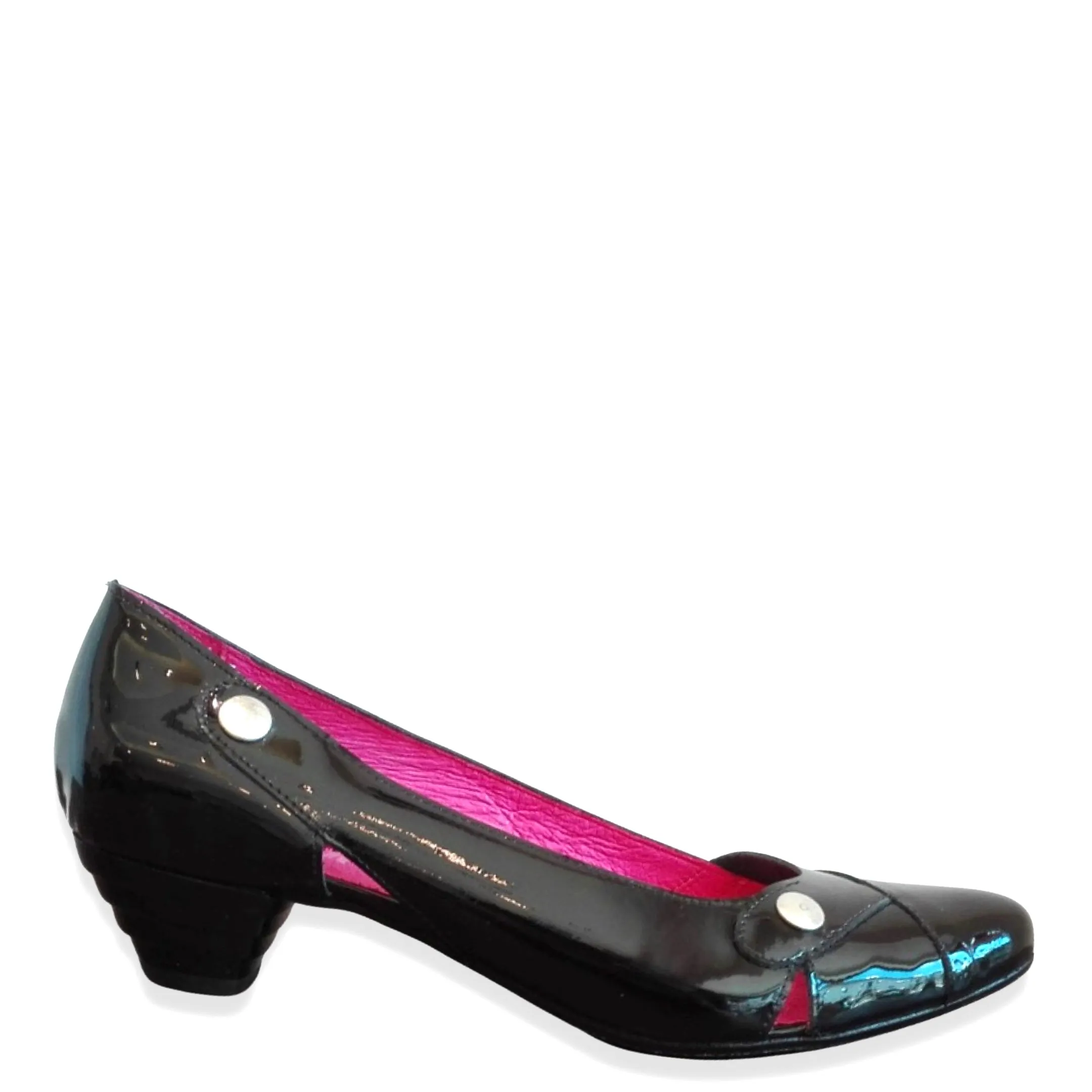 Clique - Black Patent- low heel shoe- Last pair 41!
