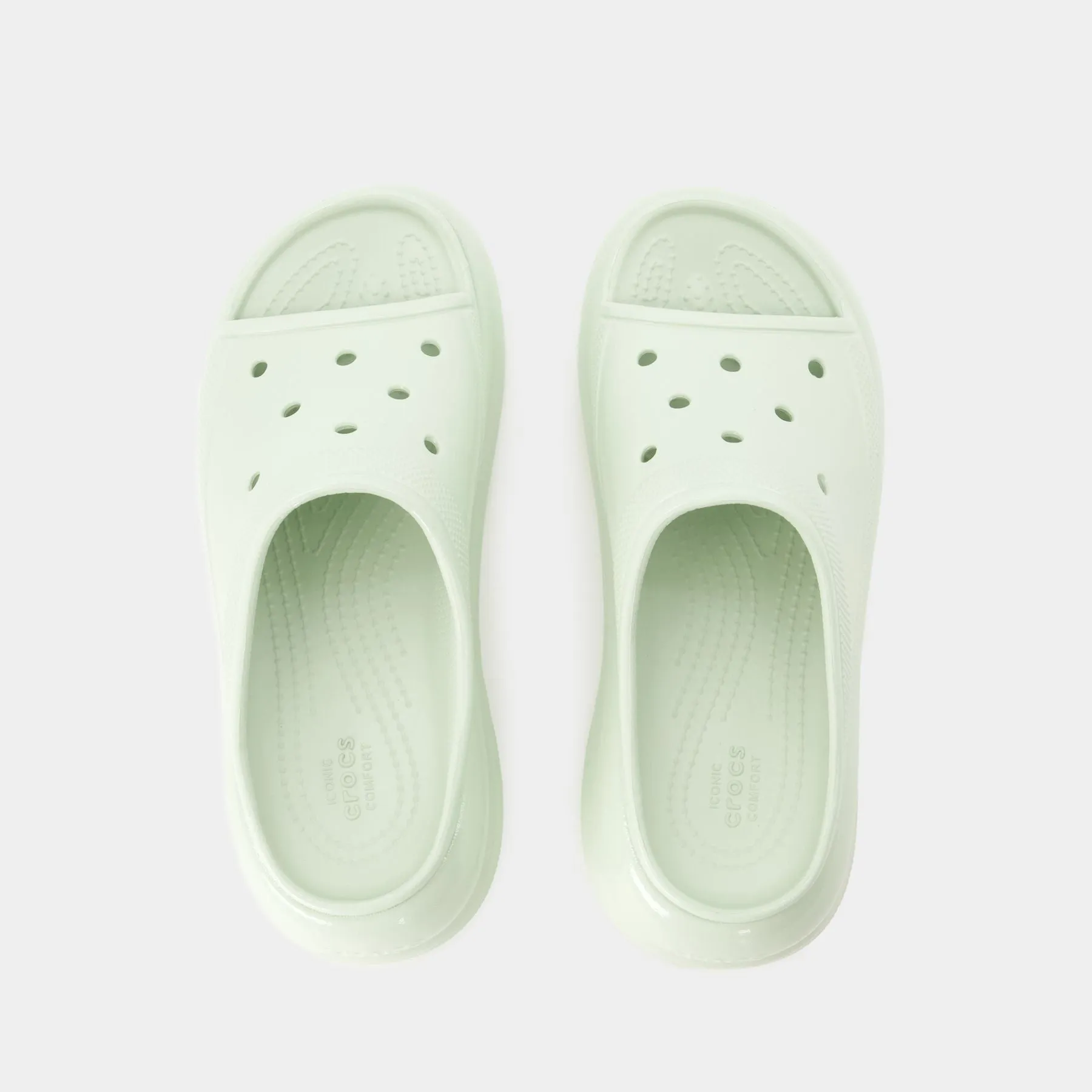 Crush High Shine Sandals - Crocs - Thermoplastic - Grey