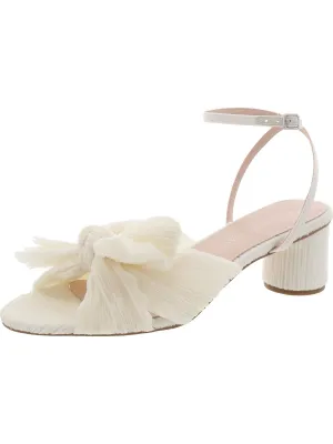 Dahlia Womens PeepToe Ankle Strap Heels