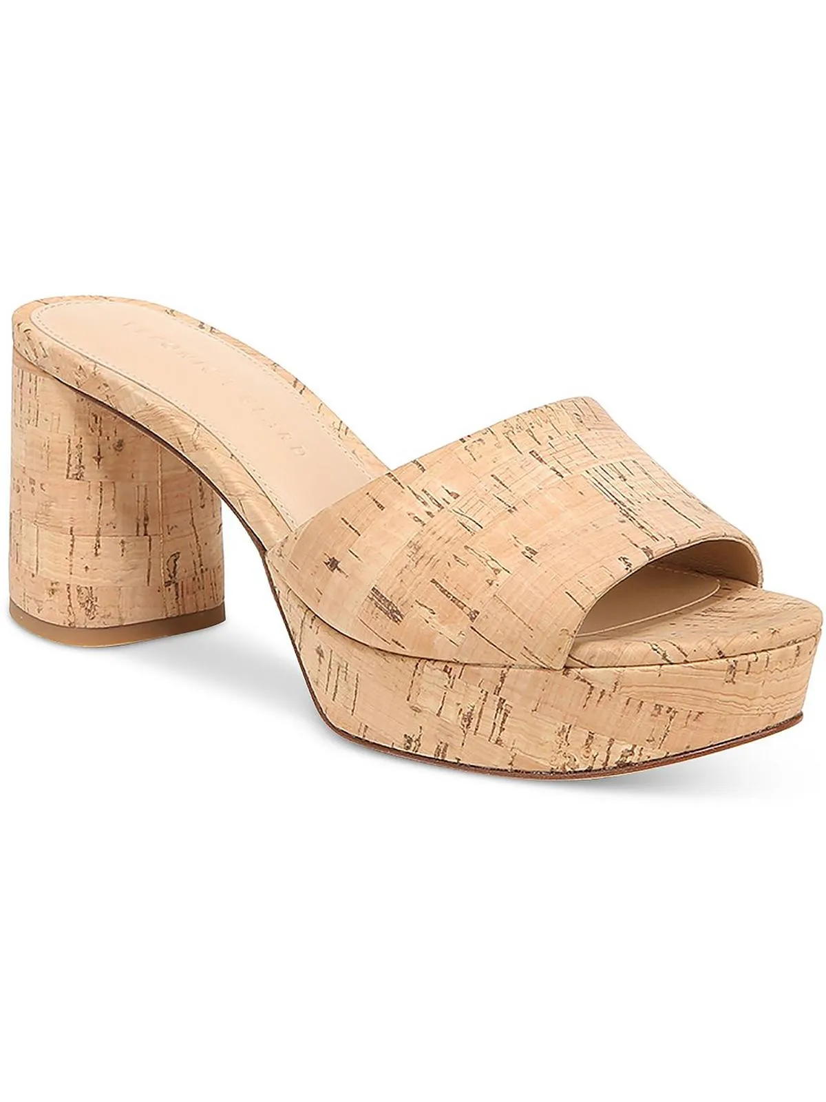 Dali Womens Cork Slip On Heels