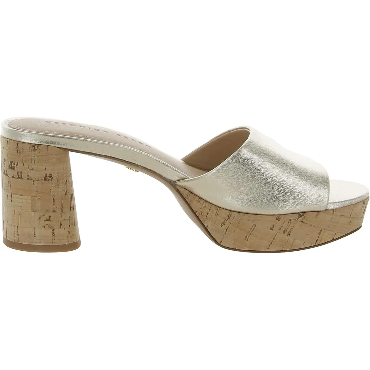 Dali Womens Cork Slip On Heels
