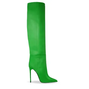 DAYNA GREEN LEATHER