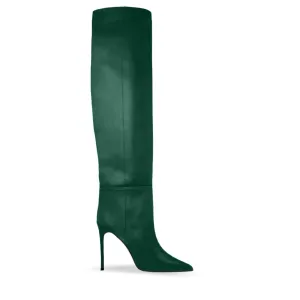 DAYNA GREEN LEATHER