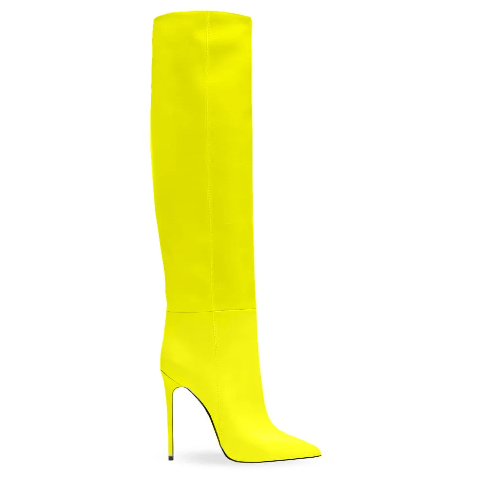 DAYNA YELLOW LEATHER