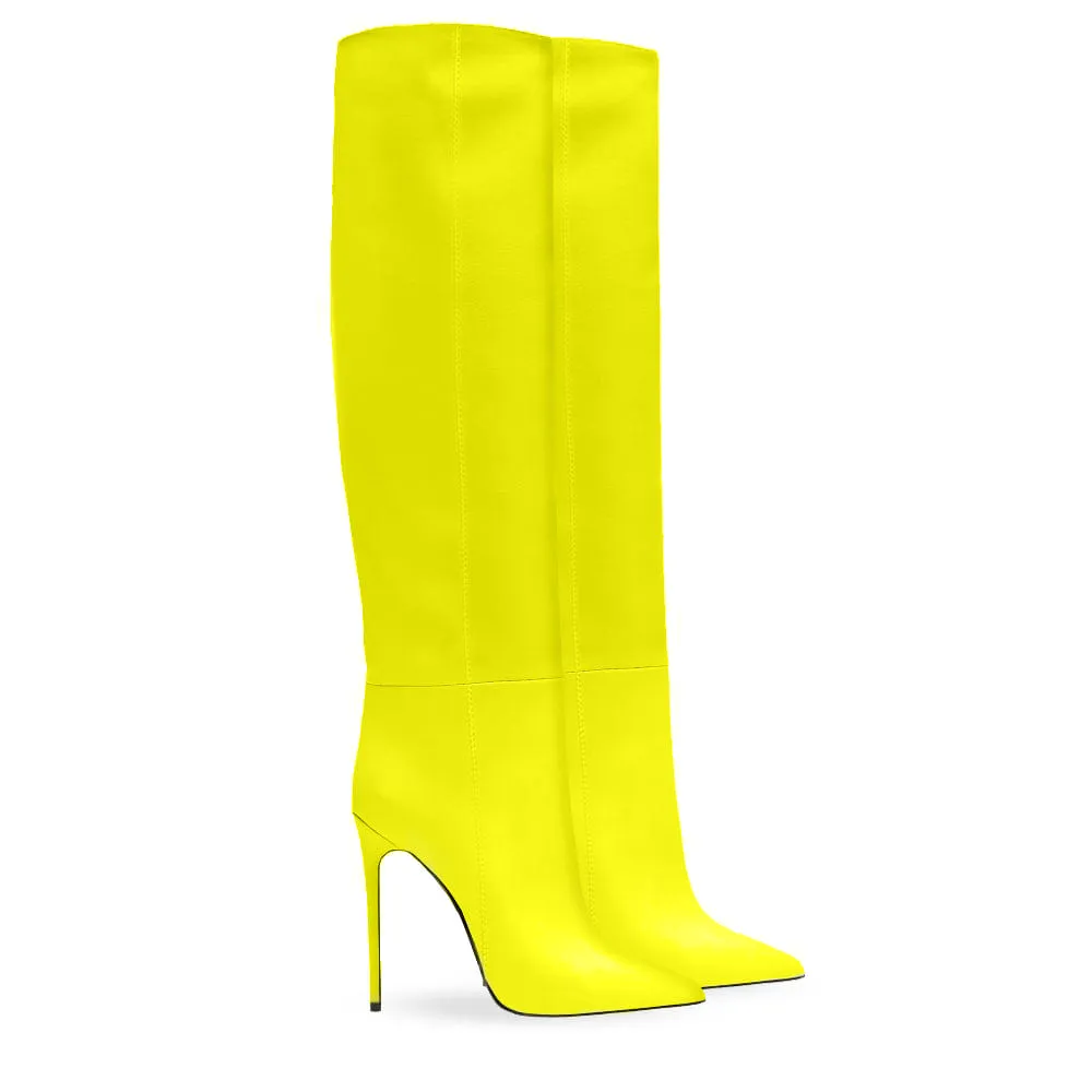 DAYNA YELLOW LEATHER