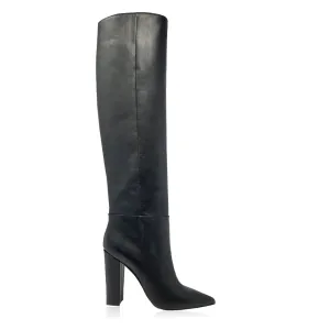 DEBBIE BLACK LEATHER