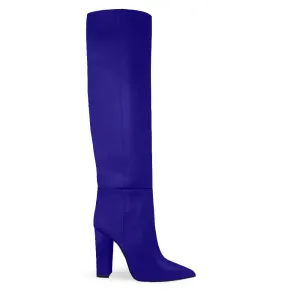 DEBBIE BLUE LEATHER