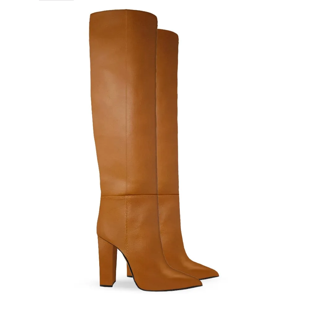 DEBBIE BROWN LEATHER