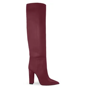 DEBBIE LEATHER BORDEAUX