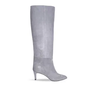 DELILAH GRAY SUEDE