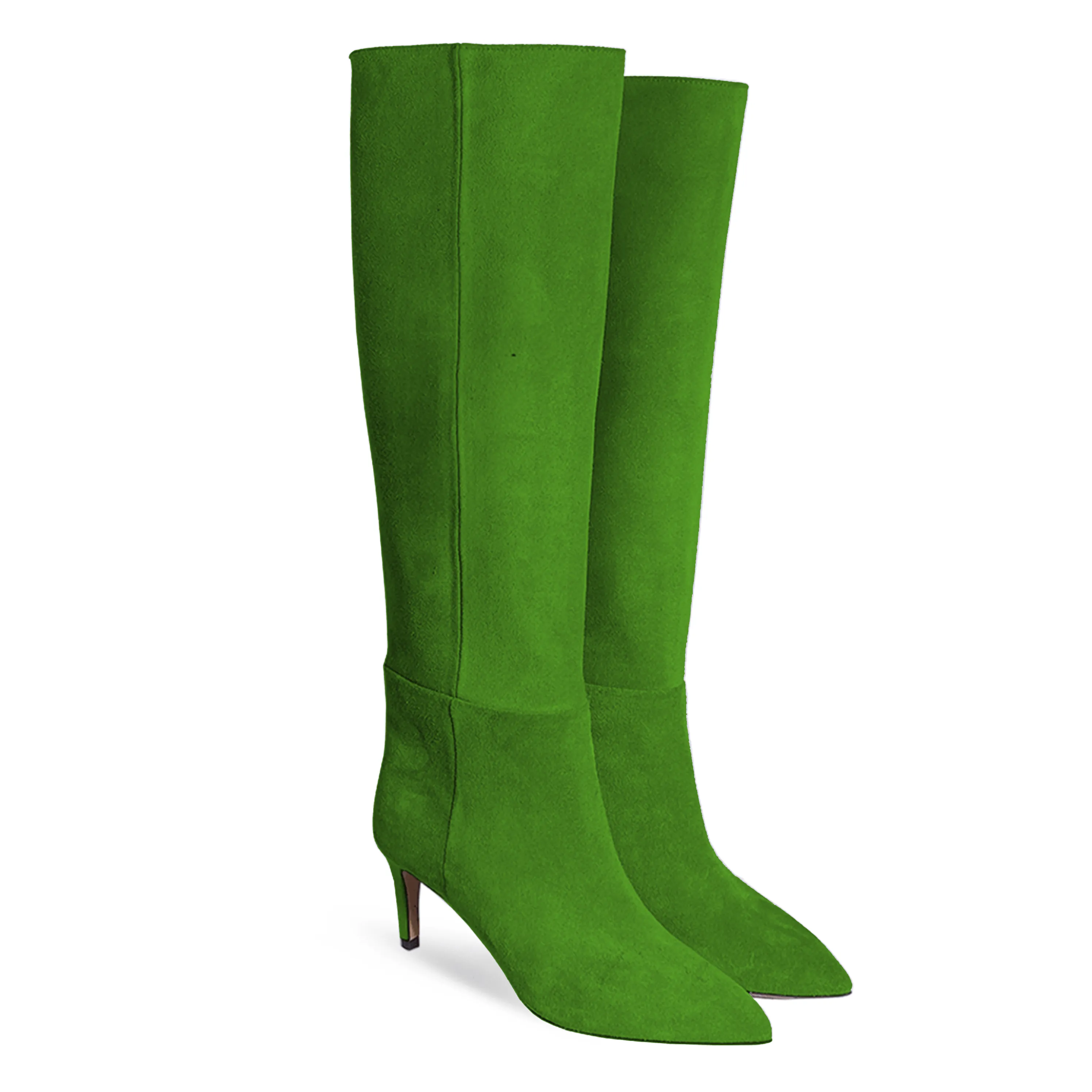 DELILAH GREEN SUEDE
