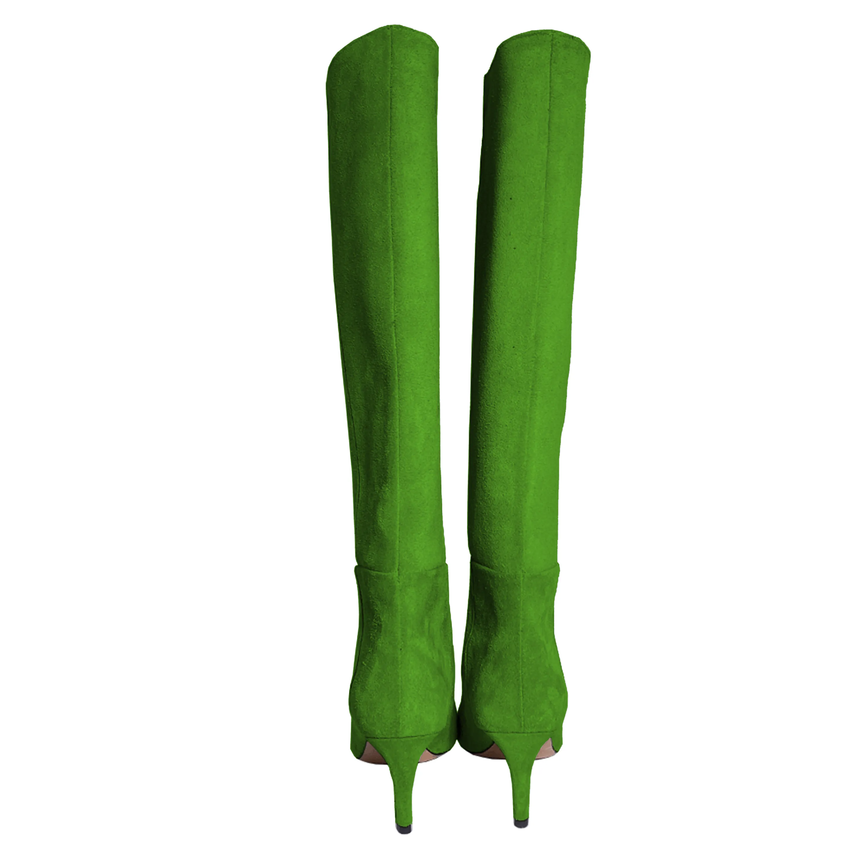 DELILAH GREEN SUEDE