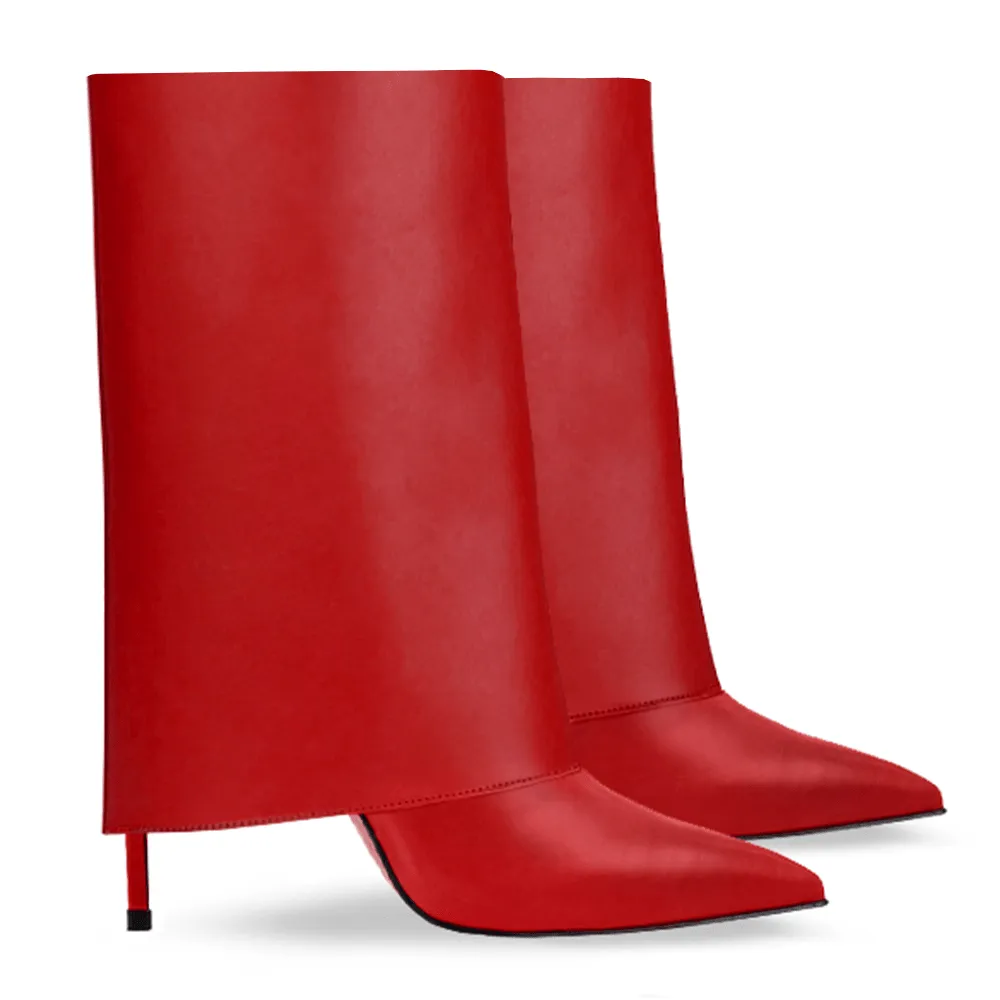 DIANE RED LEATHER