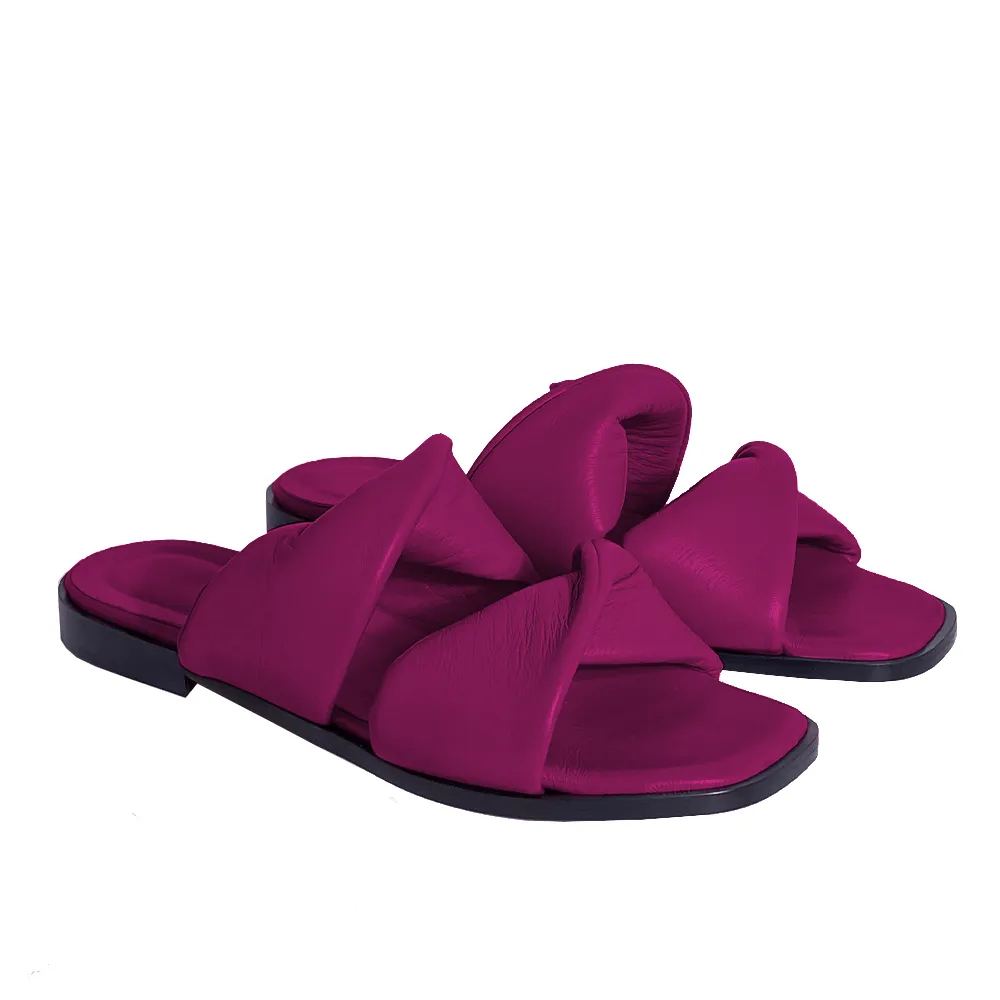 DIXIE BORDEAUX LEATHER