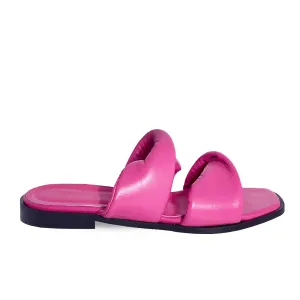 DIXIE FUCHSIA LEATHER