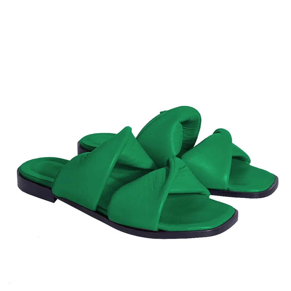 DIXIE GREEN LEATHER