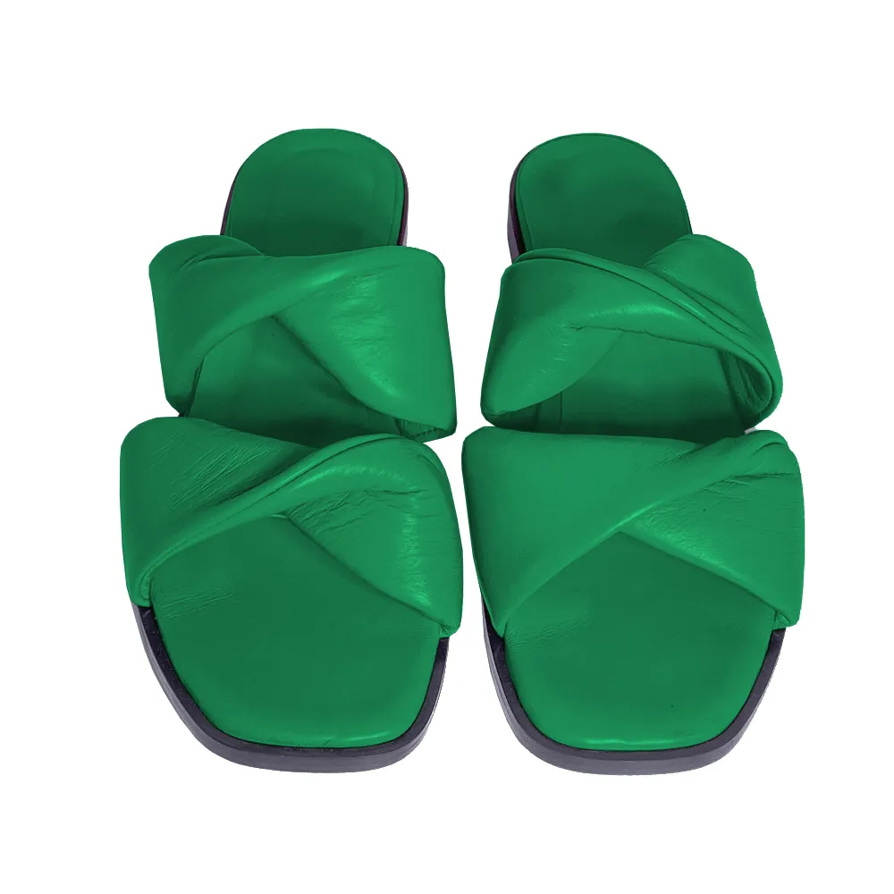DIXIE GREEN LEATHER