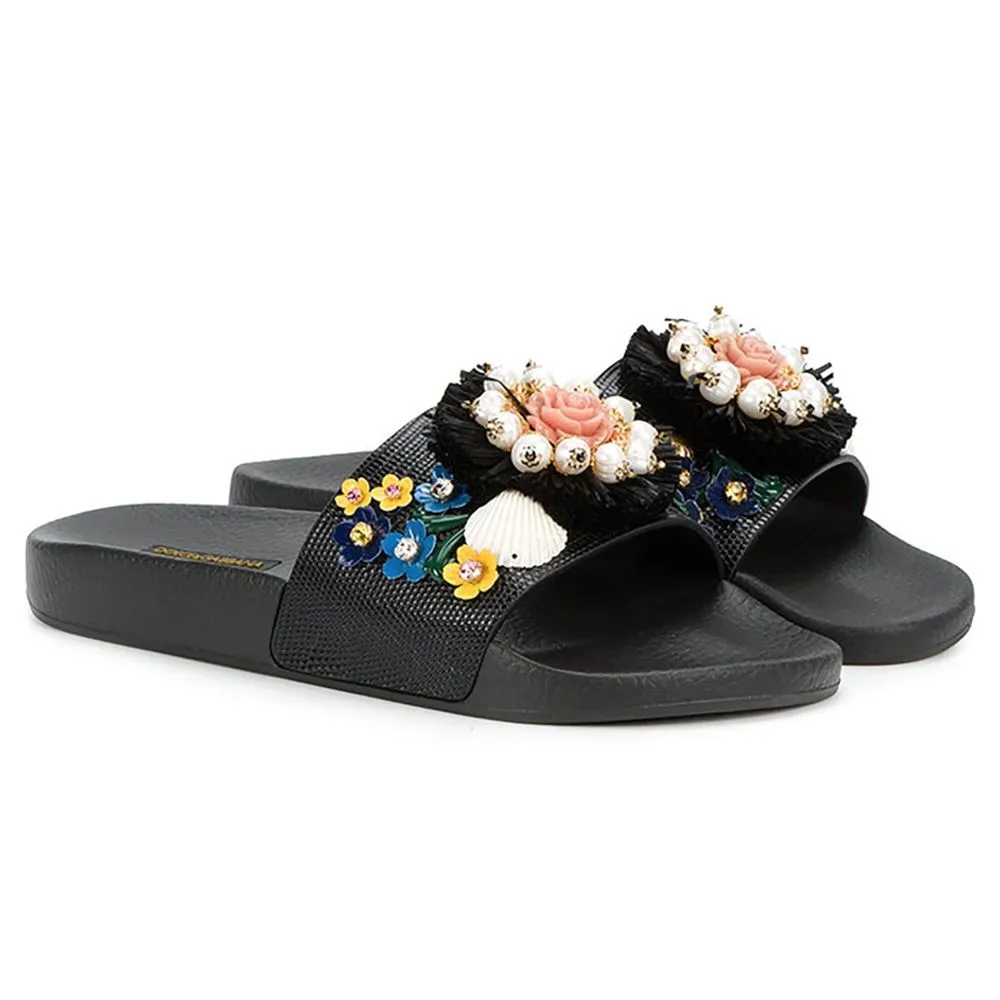 Dolce & Gabbana Cotton Women's Sandal