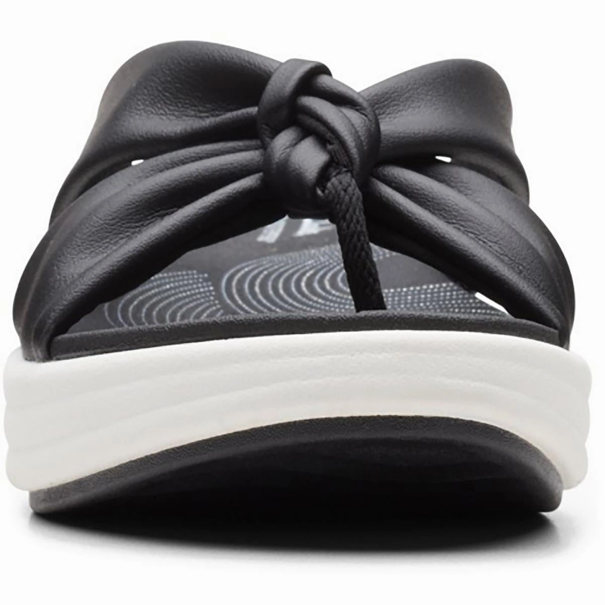 Drift Ave Womens Knot-Front Tie-Dye Wedge Sandals
