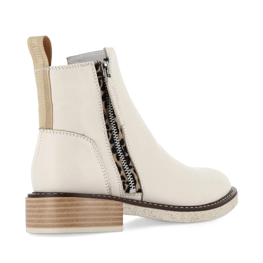 DUEL - EGRET LEATHER