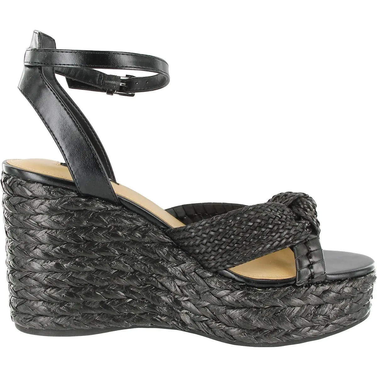 Eaden 3 Womens Woven Manmade Platform Sandals