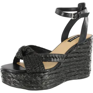 Eaden 3 Womens Woven Manmade Platform Sandals