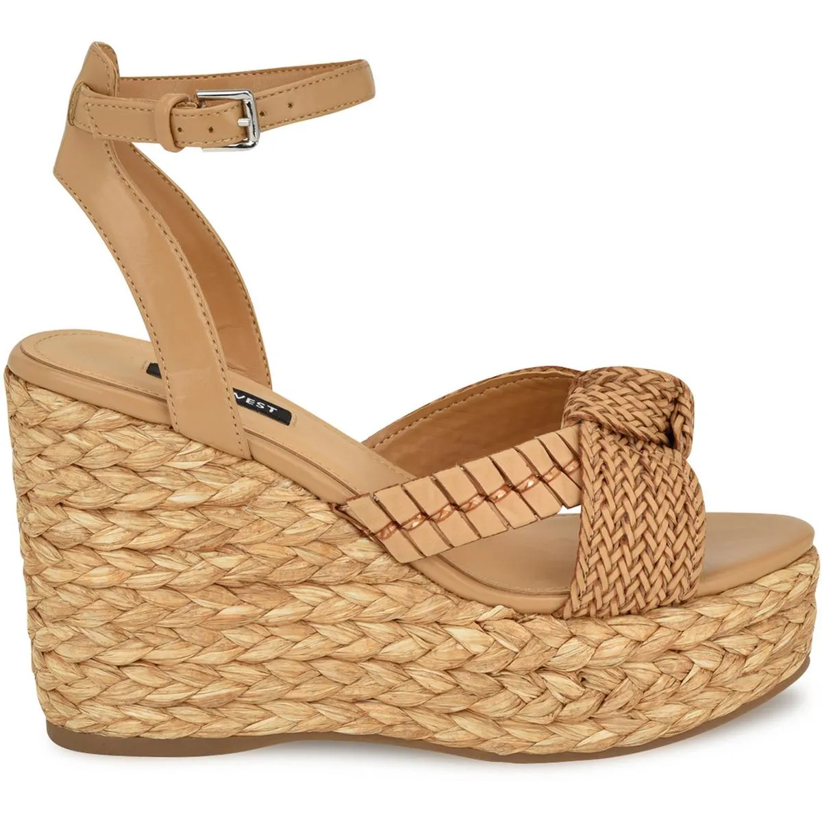 Eaden 3 Womens Woven Manmade Platform Sandals