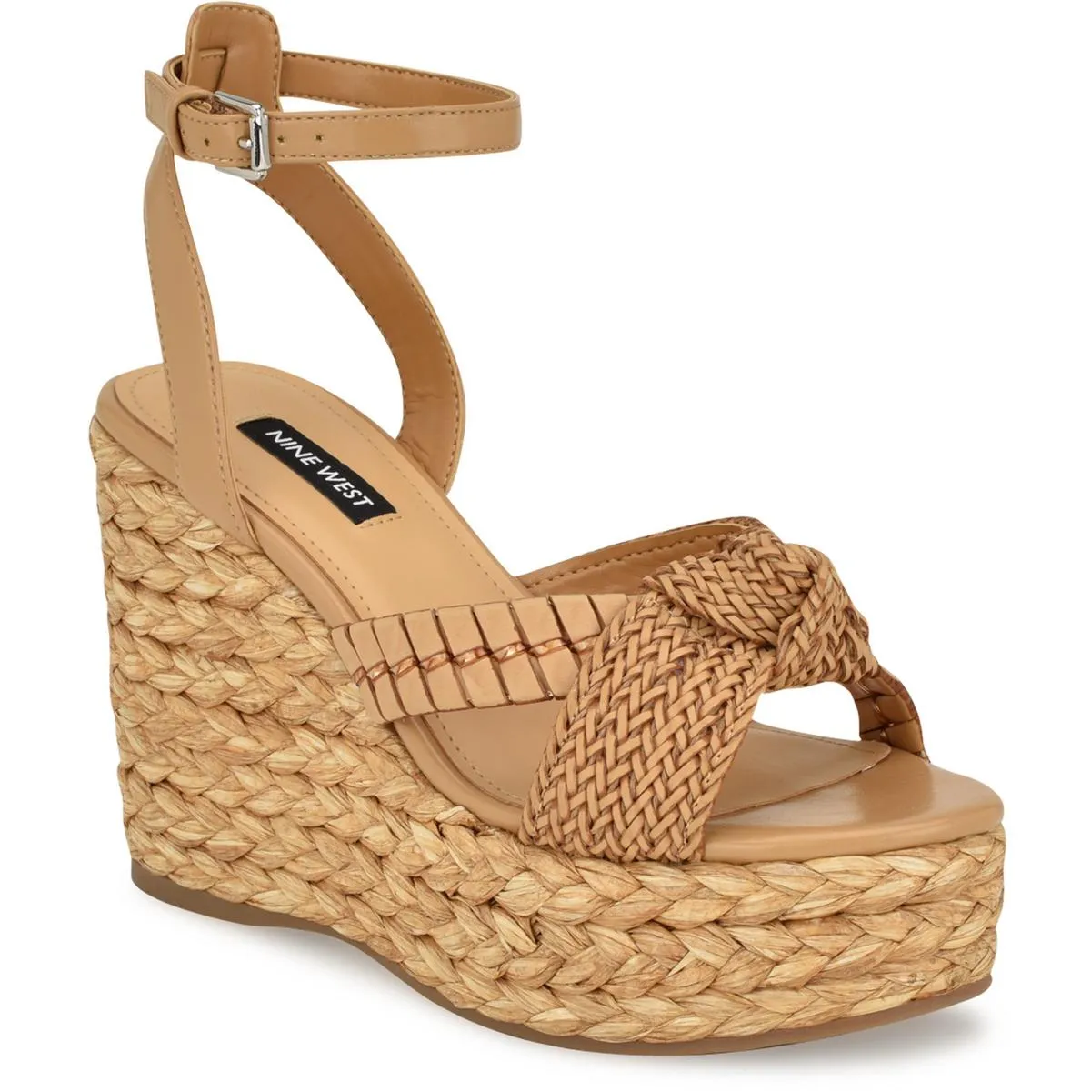 Eaden 3 Womens Woven Manmade Platform Sandals