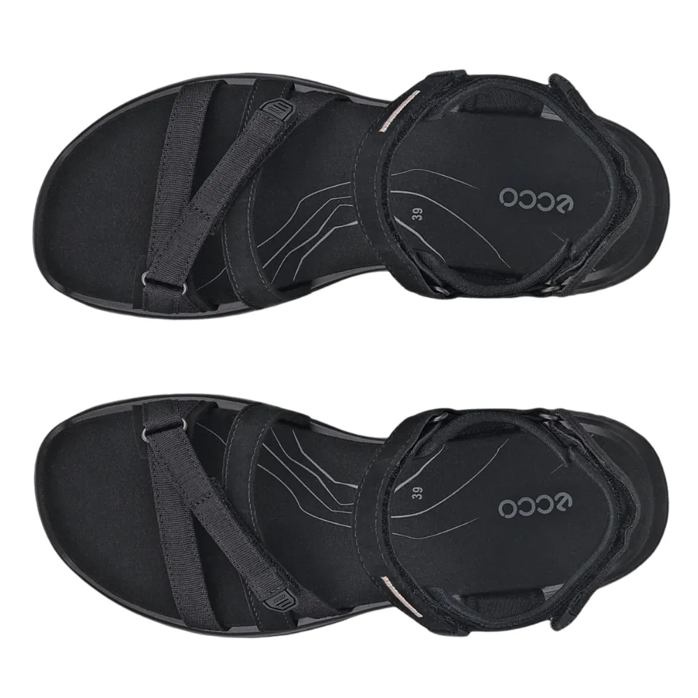 Ecco Offroad Roam Black Nubuck Outdoor Sandal (Women's)