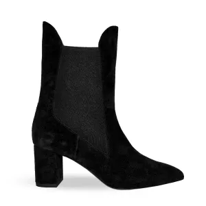 ELIZABETH BLACK SUEDE