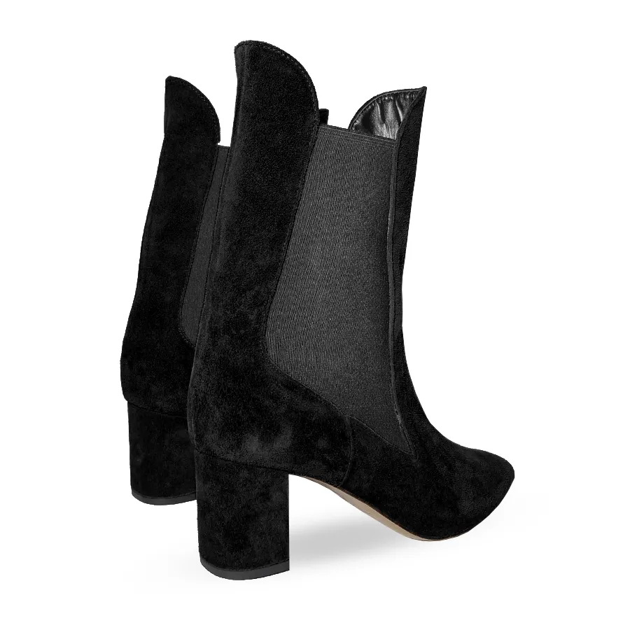 ELIZABETH BLACK SUEDE