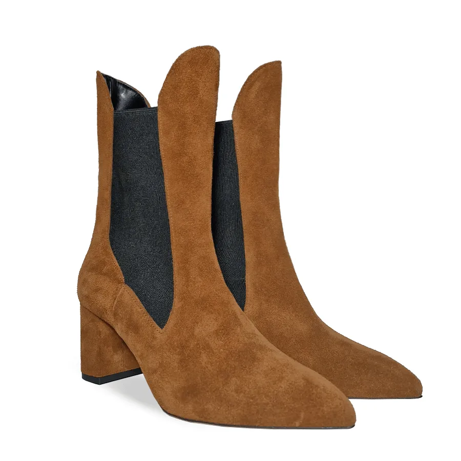 ELIZABETH BROWN SUEDE