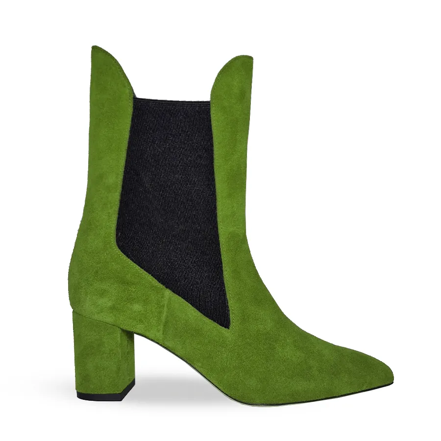 ELIZABETH GREEN SUEDE