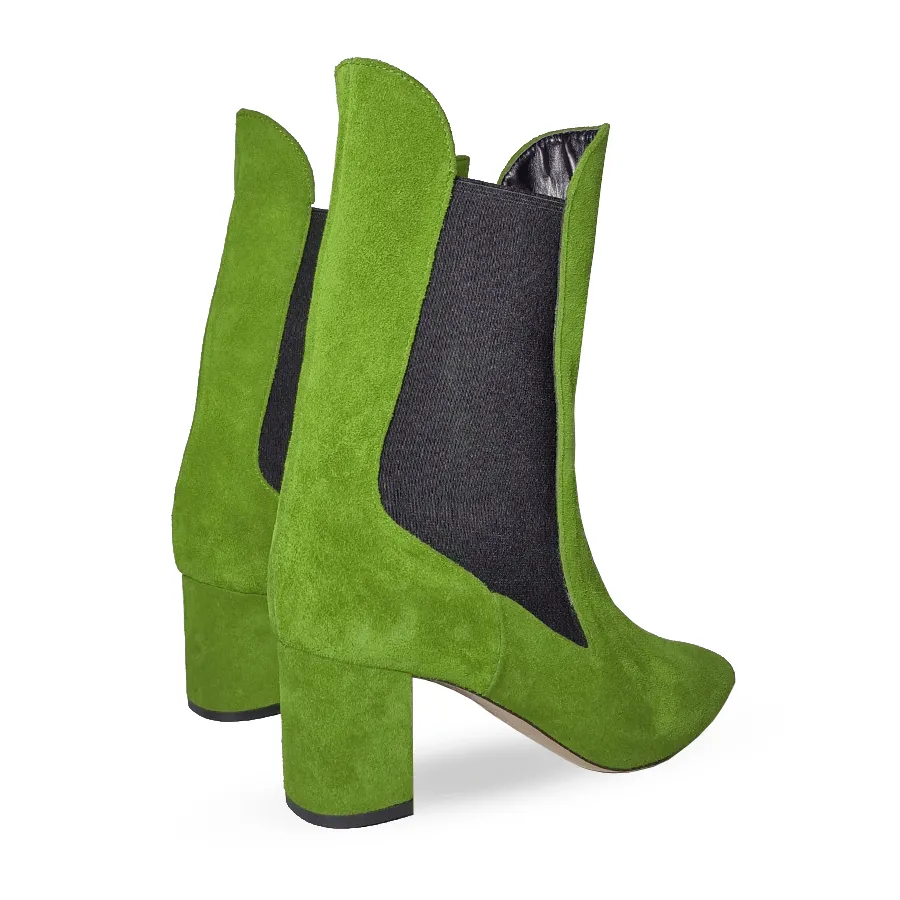 ELIZABETH GREEN SUEDE