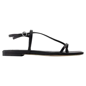 Ella Sandals - Aeyde - Leather - Black