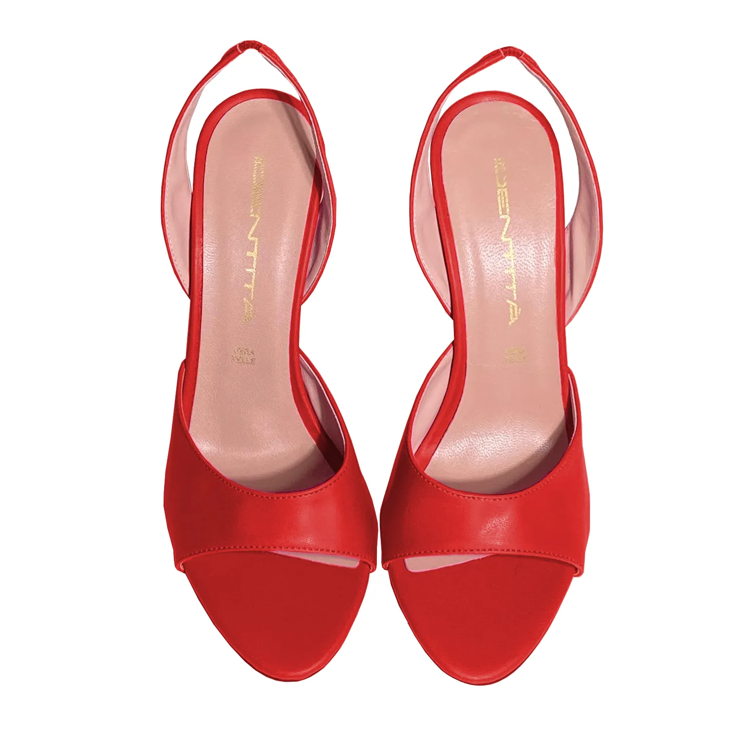 ELSA RED LEATHER