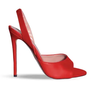 ELSA RED LEATHER