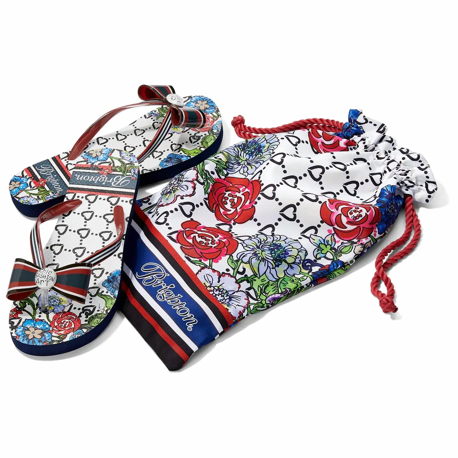 Entice Flip Flops In Multi