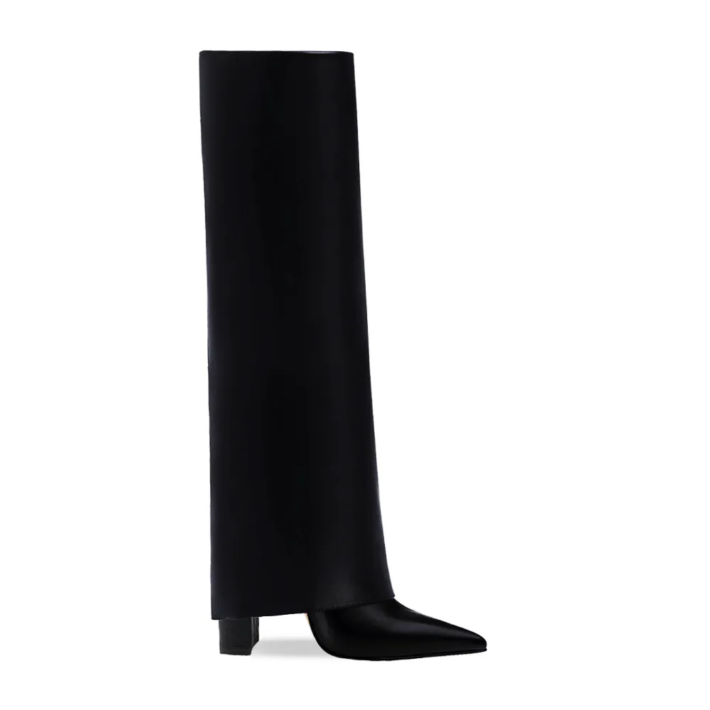 ESTELA BLACK LEATHER
