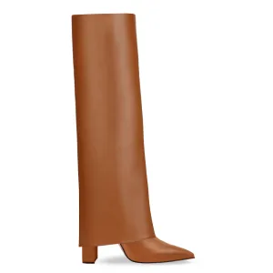 ESTELA BROWN LEATHER