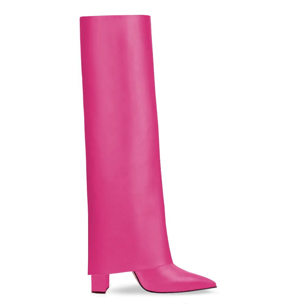 ESTELA FUCHSIA LEATHER