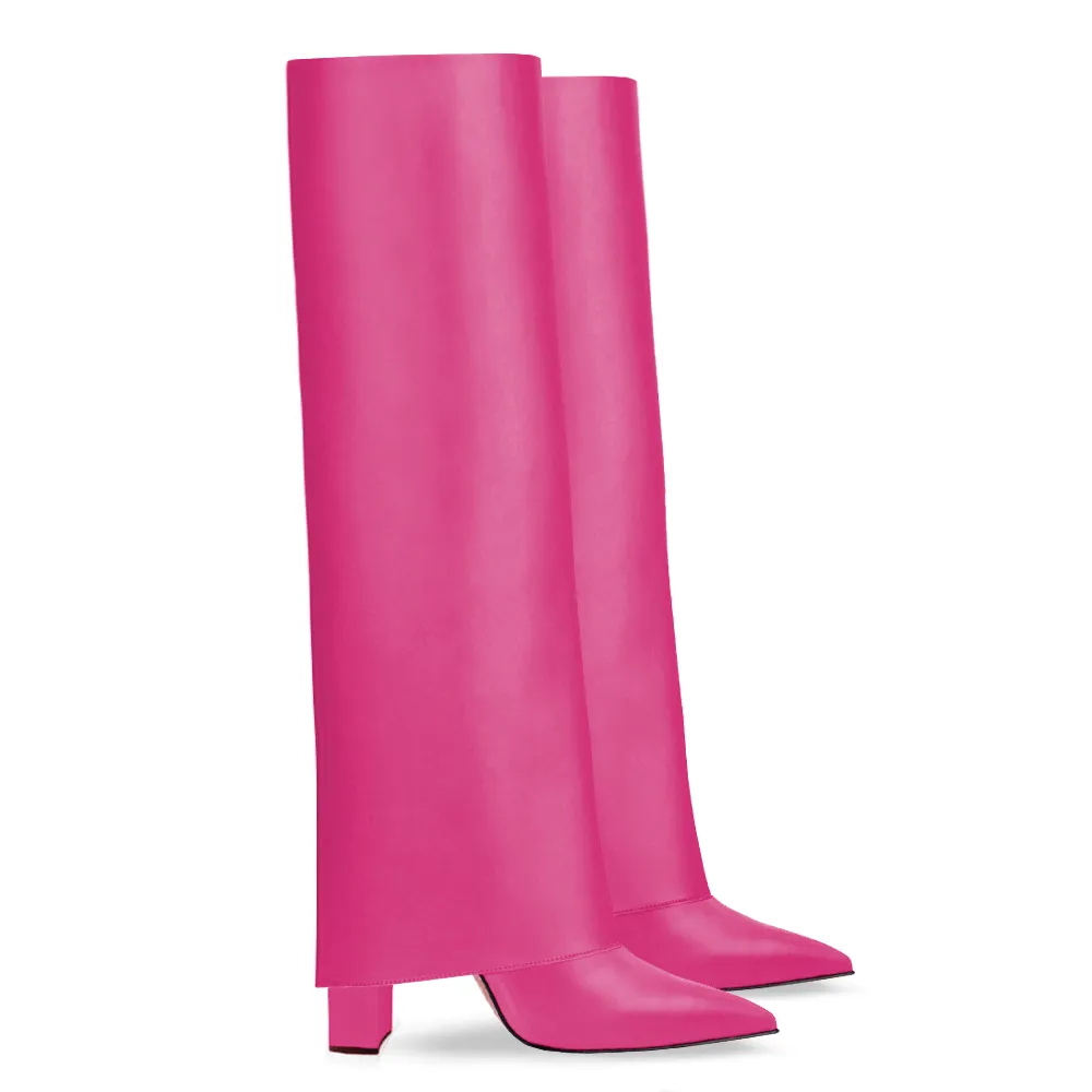 ESTELA FUCHSIA LEATHER