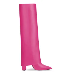 ESTELA FUCHSIA LEATHER