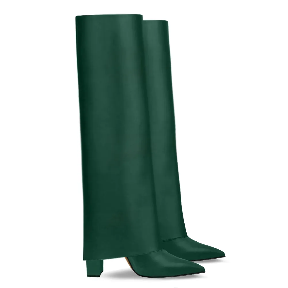 ESTELA GREEN LEATHER