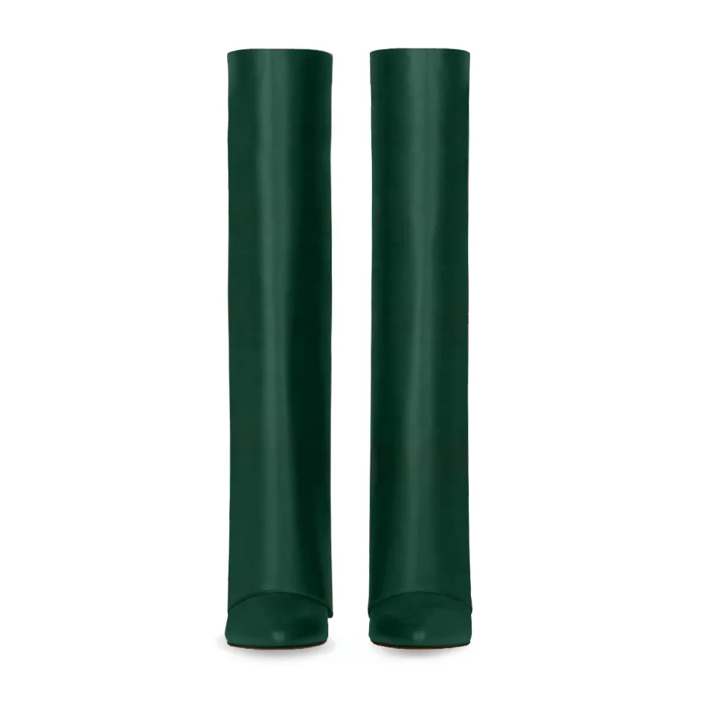 ESTELA GREEN LEATHER